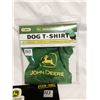 Image 2 : John deere lot, dog t-shirt, two stickers