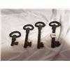 Image 1 : Large cast iron lock keys