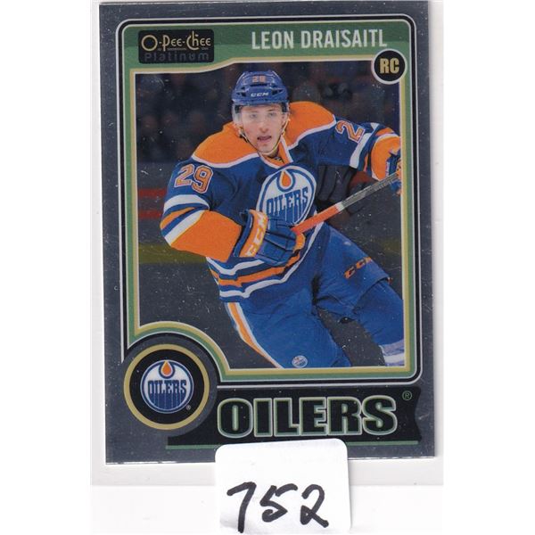 2014-15 OPC Platinum Leon Draisaitl Rookie Card