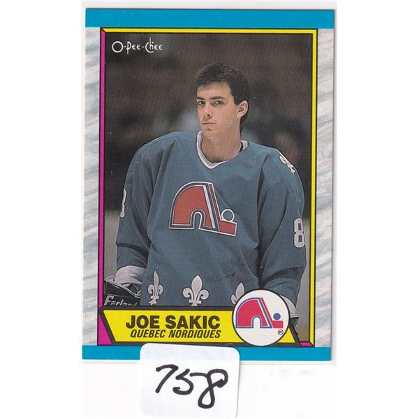1989-90 OPC Joe Sakic Rookie Card