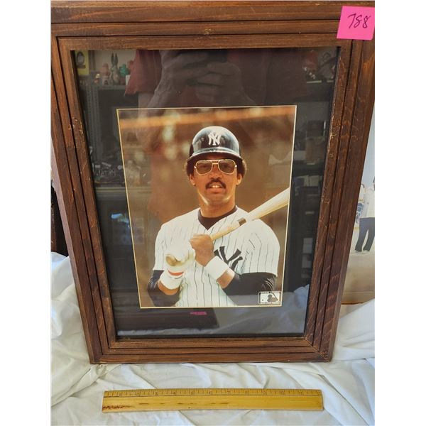 Reggie Jackson Framed Photo