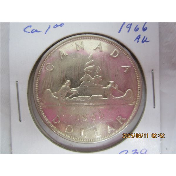 1966 Canadian Silver Dollar