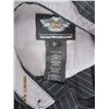Image 7 : Vintage Harley Davidson Motor Cycle Button Up Black Pinstriped  Shirt Size XL Tall