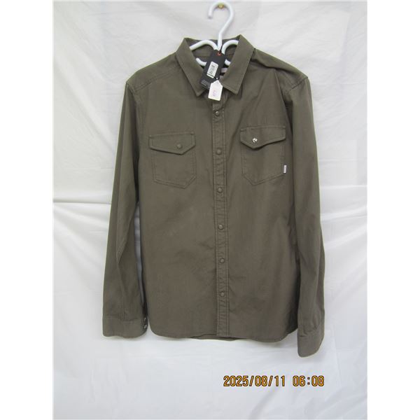 New with Tags a Heavy Nixon Button Shirt Size Medium