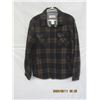 Image 1 : Vintage Nixon Dark Flannel  Spring / Fall Jacket Size Small Fits Like a Medium New with Tags