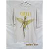 Image 1 : Authentic Nirvana 1993 Concert Shirt made by Gildan Size XL Rare Item