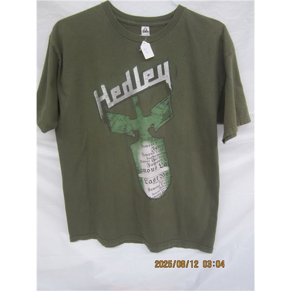 Vintage Hedley Alstyle Large Size Concert Shirt