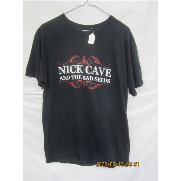 Vintage Nick Cave and The Bad Seeds Concert Shirt Size Medium
