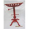 Image 1 : Fully Adjustable Tractor Seat Bar Stool Cast Iron 25 Inches Tall Before Adjustment For Height