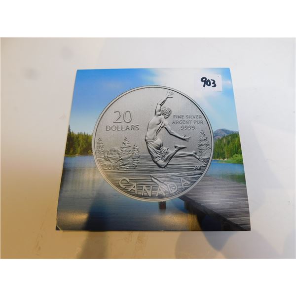 $20 FOR $20 QUARTER OZ OF SILVER