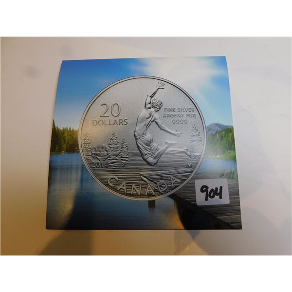 $20 FOR $20 QUARTER OZ OF SILVER