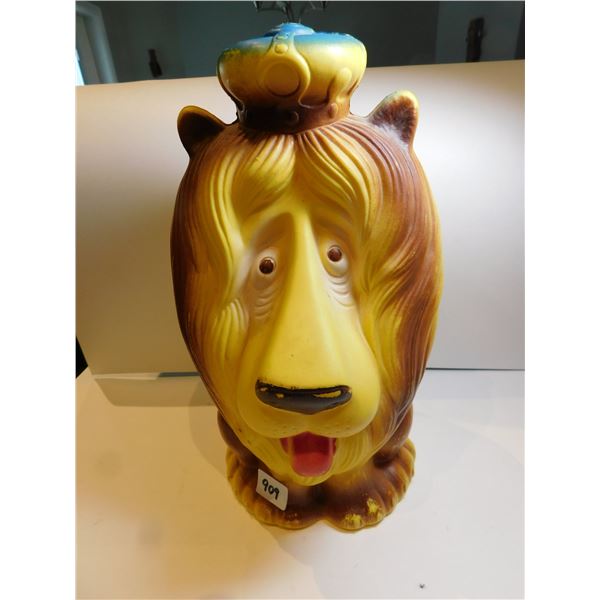 RELIABLE PLASTIC LION COIN BANK