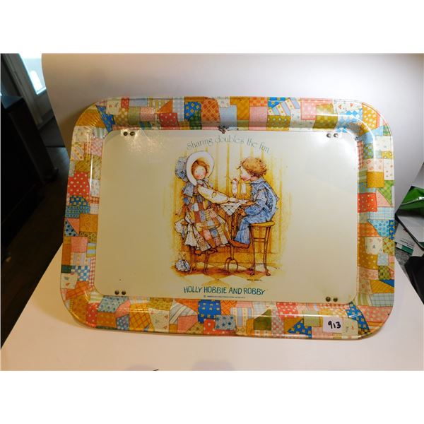 HOLLY HOBBY TV TRAY