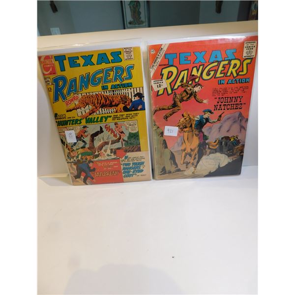 2-TEXAS RANGERS IN ACTION, CHARLTON COMICS, 12 CENT