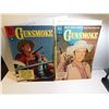 Image 1 : 2-GUNSMOKE, TV SHOW COMICS, DEL 15 CENT