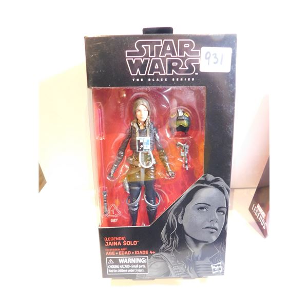 STAR WARS, THE BLACK SERIES, JAINA SOLO, ACTION FIGURE, NIB,
