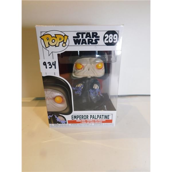 FUNKO POP, STAR WARS, EMPORER PALPATINE, NIB