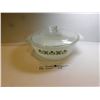 Image 3 : PYREX CASSEROLE AND LID 437 MEADOW GREEN