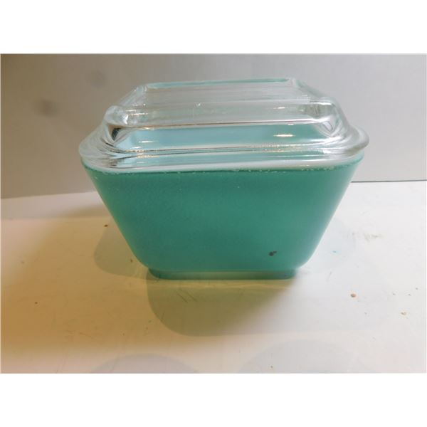 TURQUOISE BLUE 501 BUTTER DISH AND LID
