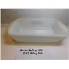 Image 3 : #441 ANCHOR HOCKING CASSEROLE DISH 5 X 9 BLUE CORNFLOWER