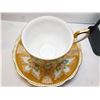 Image 4 : ROYAL ALBERT, ROYALTY FLORAL PATTERN CUP AND SAUCER