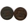 Image 1 : 2 COLONIAL TOKENS, BANK OF MONTREAL