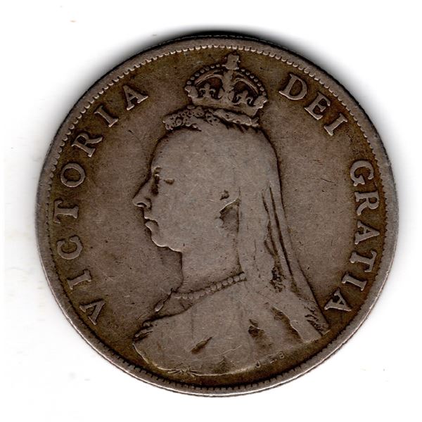 1887 BRITISH SILVER COIN