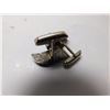 Image 4 : SILVER AND SHELL CUFFLINKS