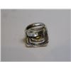 Image 3 : STERLING SILVER RING, SIZE 10