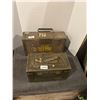 Image 1 : 2-ammo boxes wooden-303 ball mk7- 1955 metal box cali 50 m2-nice boxes