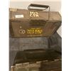 Image 3 : 2-ammo boxes wooden-303 ball mk7- 1955 metal box cali 50 m2-nice boxes