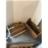 Image 1 : 2 Tool trays-primitive-wooden