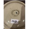 Image 2 : Crock lid stamped 3 gallon has small crack