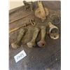 Image 2 : Vintage collectibles-3 cast feet, 3 bottle openers, etc