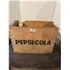 Image 7 : Wooden pepsi crate + lot of collectible tins-22tins
