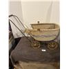 Image 1 : 1880's wicker doll carriage- rare