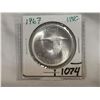 Image 1 : 1967 UNC $1 coin, silver