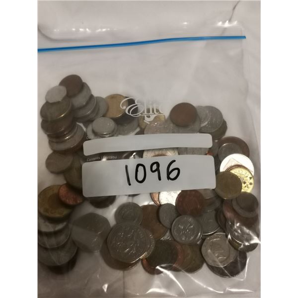 100 foreign coins