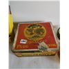 Image 3 : 3 tabacco tins and match box holder