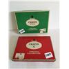 Image 1 : 2 craved 'A' tobacco tins
