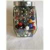 Image 2 : Jar full of marbles 6x3.5x6