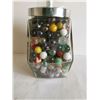 Image 4 : Jar full of marbles 6x3.5x6