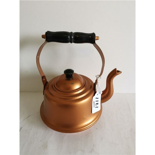 Copper tea kettle
