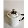 Image 2 : White enamel coffee pot