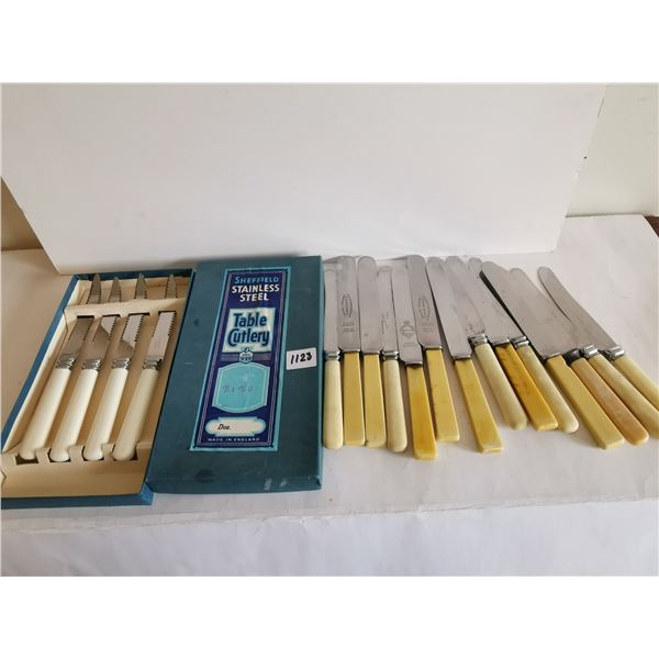 Sheffield table cutlery table knives