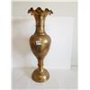 Image 1 : large brass vase 16"