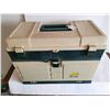 Image 1 : Fishing tackle box with hooks and more