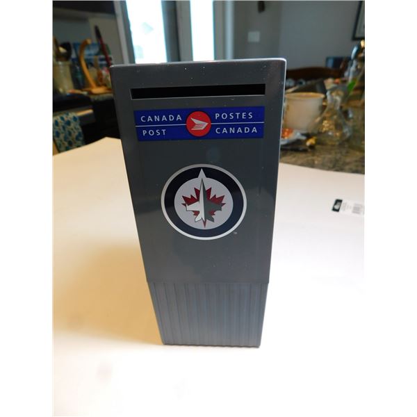 WINNIPEG JETS, CANADA POST, COIN BANK