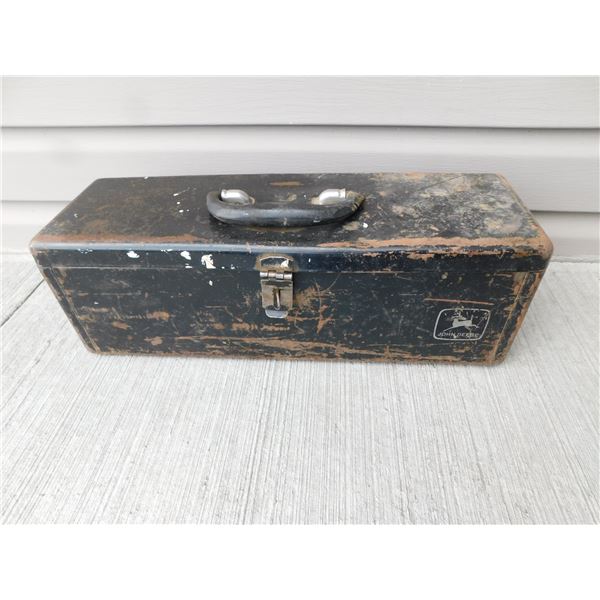 JOHN DEERE TOOLBOX, 19 X 6 X 6 ¼ “