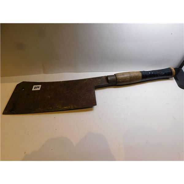 HENRY BOKER CLEAVER, 20 ½ “LONG, 11 ¾ “HEAD